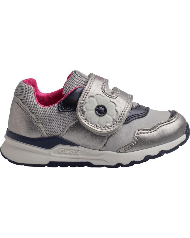 girl Trainers GEOX ZAPATILLAS DEPORTIVAS B PYRIP G B B264XB-0NFM2 PARA NINA GRIS