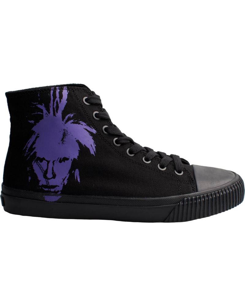 Esportes  de Mulher CALVIN KLEIN ZAPATILLAS URBANAS DE CORTE ALTO R4134 PARA HOMBRE NEGRO-VIOLETA