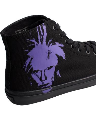 Esportes  de Mulher CALVIN KLEIN ZAPATILLAS URBANAS DE CORTE ALTO R4134 PARA HOMBRE NEGRO-VIOLETA