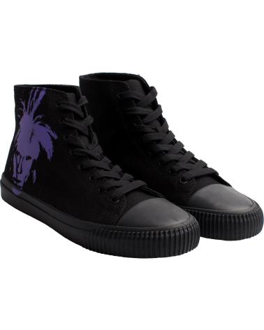 Esportes  de Mulher CALVIN KLEIN ZAPATILLAS URBANAS DE CORTE ALTO R4134 PARA HOMBRE NEGRO-VIOLETA