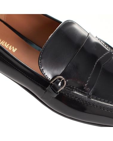 Mocassini per Donna EMPORIO ARMANI MOCASINES DE PIEL X3A079 PARA MUJER NEGRO