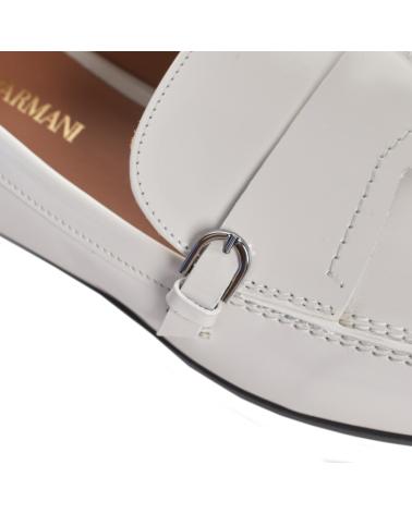 Woman Mocasines EMPORIO ARMANI MOCASINES DE PIEL X3A079 PARA MUJER BLANCO