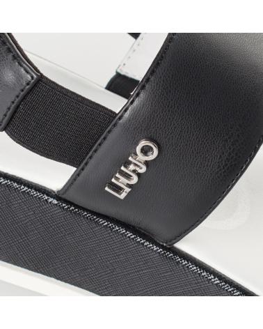 Woman Sandals LIU JO SANDALIAS DE PLATAFORMA BAJA 4A4723EX255 PARA MUJER NEGRO