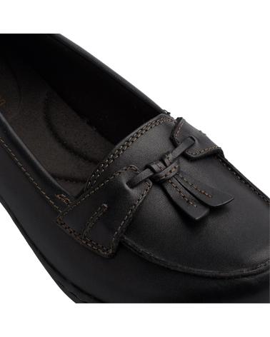 Woman Mocasines CLARKS MOCASINES DE PIEL ASHLAND-BUBBLE PARA MUJER NEGRO