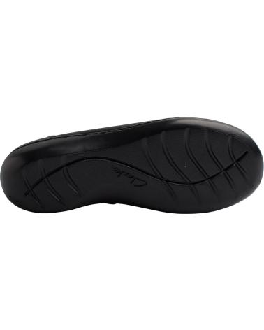 Woman Mocasines CLARKS MOCASINES DE PIEL ASHLAND-BUBBLE PARA MUJER NEGRO