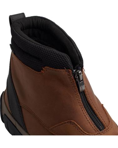 Botas de Hombre CLARKS BOTAS DE SENDERISMO DE PIEL ACHORN-ZIP PARA HOMBRE MARRóN