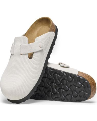 Woman Clogs BIRKENSTOCK ZUECO BOSTON 1025270 WHITE