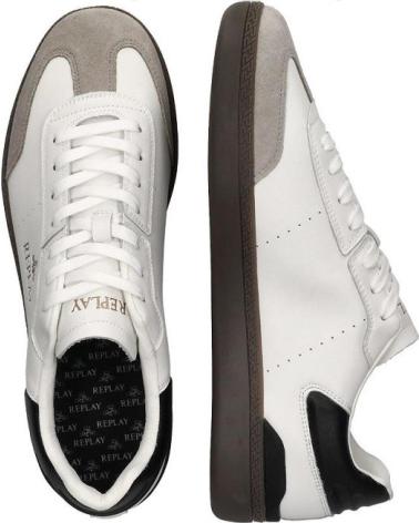 Man Trainers REPLAY PYPER DOUBLE RSD70002L BLANCO