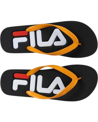 Zehansandalen für Herren FILA CHANCLAS TROY SLIPPER NEGRO NARANJA CHEDDAR FFM0007-83483 FL AZUL