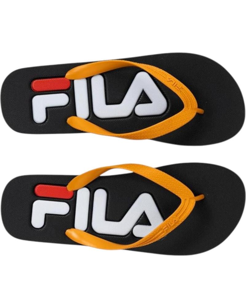 Zehansandalen für Herren FILA CHANCLAS TROY SLIPPER NEGRO NARANJA CHEDDAR FFM0007-83483 FL AZUL