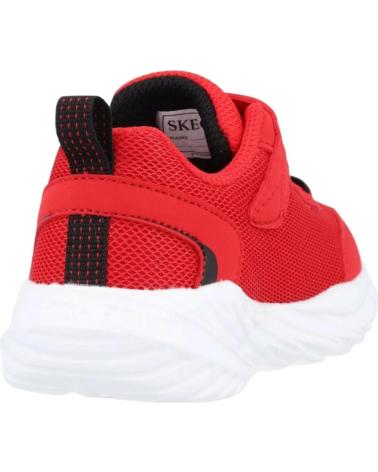 Sportivo per Bambino SKECHERS ZAPATILLAS NITRO SPRINT SWIFT BUDDIES NEGRO 407313N-RDB ROJO
