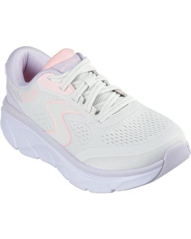 Deportivas de Mujer SKECHERS DLUX WALKE ACTIVE OFWHITTE