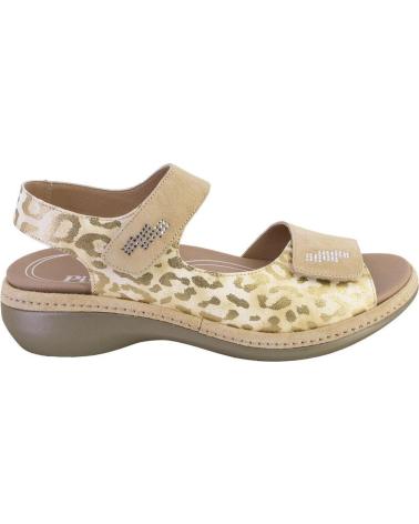 Sandálias de Mulher PIESANTO 250820 SANDALIAS DE MUJER PIEL BEIGE