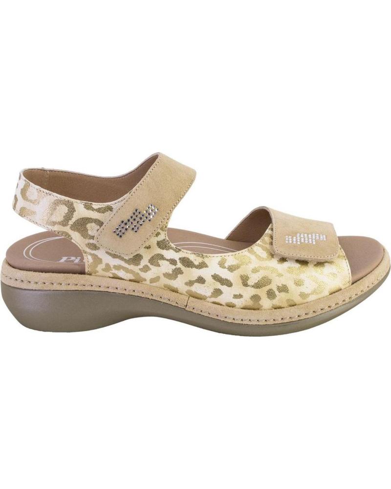 Sandálias de Mulher PIESANTO 250820 SANDALIAS DE MUJER PIEL BEIGE