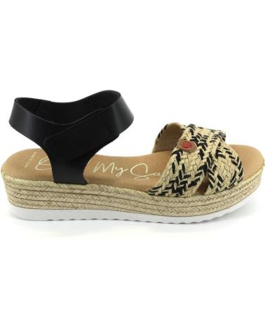 Sandalias de Mujer OH MY SANDALS 5692-2458 SANDALIAS DE MUJER NEGRO