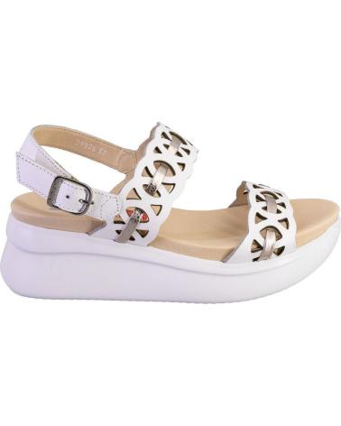 Sandalen für Damen CALLAGHAN 29926 SANDALIAS DE MUJER PIEL BLANCO