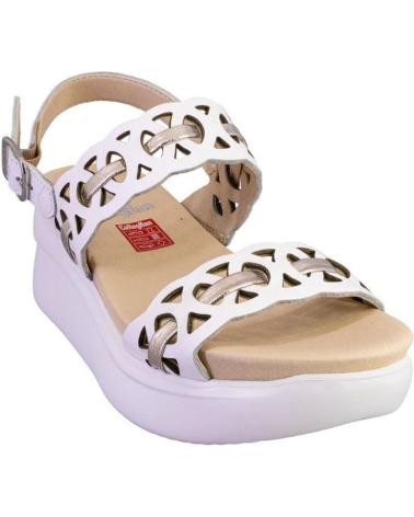 Sandalen für Damen CALLAGHAN 29926 SANDALIAS DE MUJER PIEL BLANCO