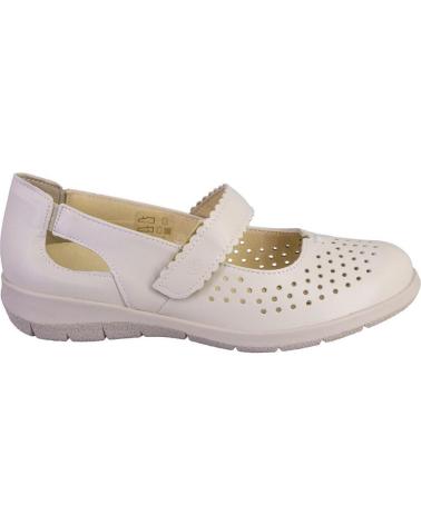 Ballerinas für Damen SUAVE 3632 ZAPATOS DE MUJER PIEL HIELO
