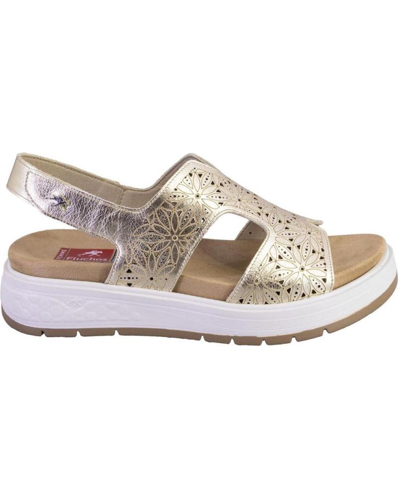 Sandali per Donna FLUCHOS F2007 SANDALIAS DE MUJER PIEL PLATINO