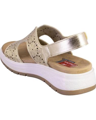 Sandali per Donna FLUCHOS F2007 SANDALIAS DE MUJER PIEL PLATINO
