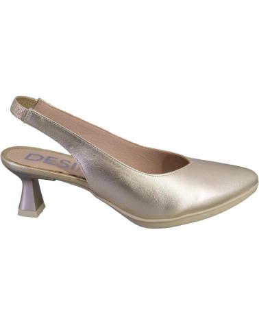 Ballerinas für Damen DESIREÉ DESIREE MAIA1-25 ZAPATOS DE MUJER PIEL PLATINO
