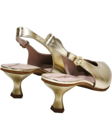 Ballerinas für Damen PEDRO MIRALLES ZAPATO VESTIR DE PIEL CON TACON PLATINO