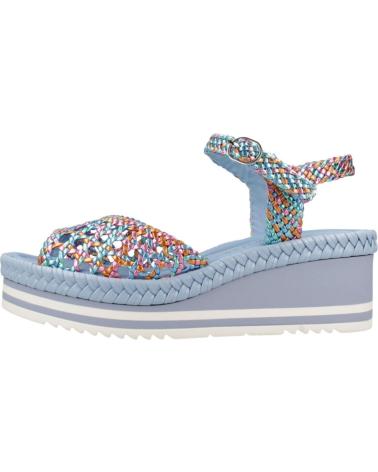 Sandali per Donna PONS QUINTANA SANDALIAS MUJER MODELO PADOVA COLOR AZUL VCO