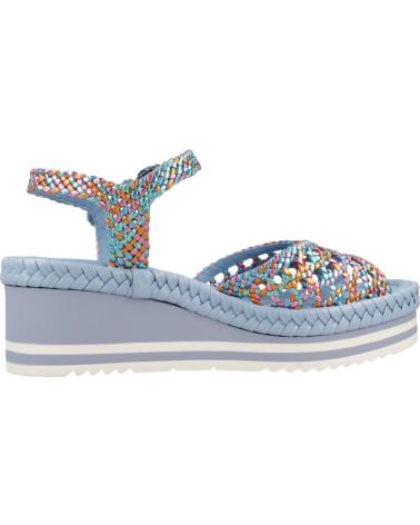 Sandali per Donna PONS QUINTANA SANDALIAS MUJER MODELO PADOVA COLOR AZUL VCO