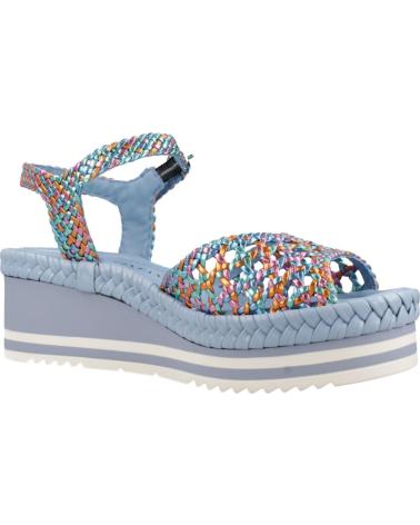 Sandali per Donna PONS QUINTANA SANDALIAS MUJER MODELO PADOVA COLOR AZUL VCO