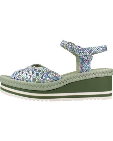 Sandali per Donna PONS QUINTANA SANDALIAS MUJER MODELO PADOVA COLOR VERDE VCP