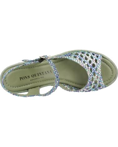 Sandali per Donna PONS QUINTANA SANDALIAS MUJER MODELO PADOVA COLOR VERDE VCP