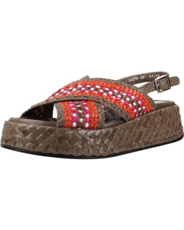 Sandali per Donna PONS QUINTANA SANDALIAS MUJER MODELO MAUI COLOR MARRON V243