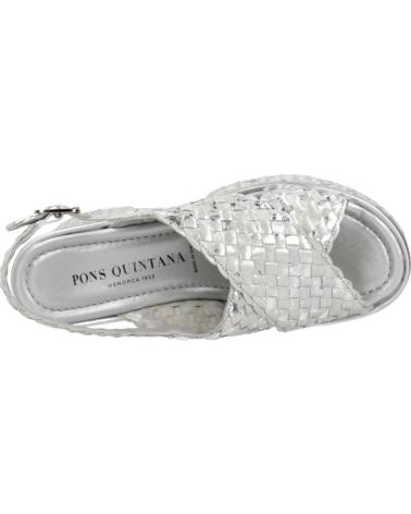 Sandalias de Mujer PONS QUINTANA SANDALIAS MUJER MODELO LILLE COLOR PLATA G00