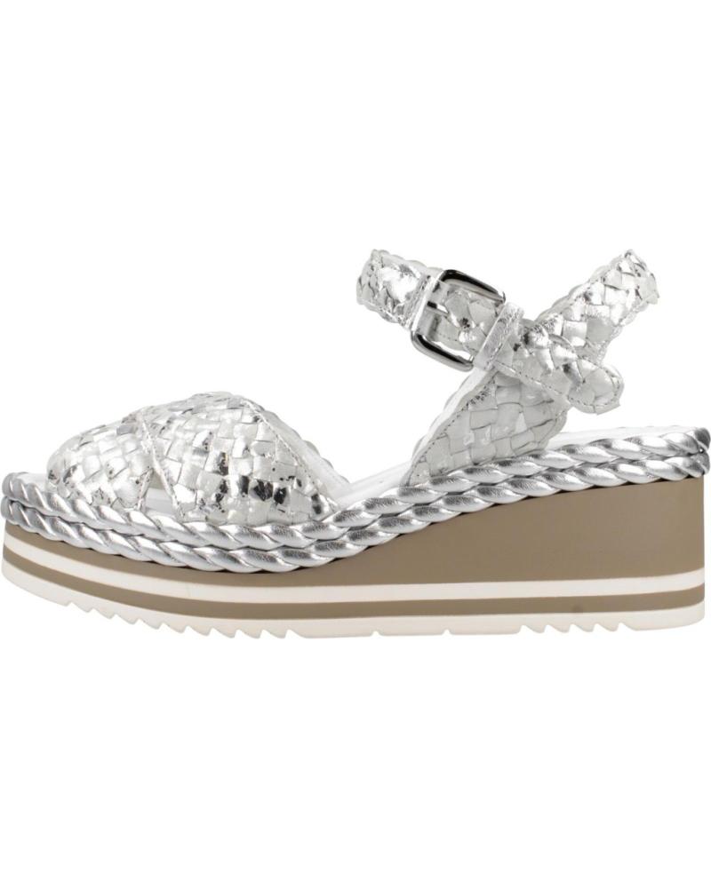 Sandali per Donna PONS QUINTANA SANDALIAS MUJER MODELO PADOVA COLOR PLATA G00