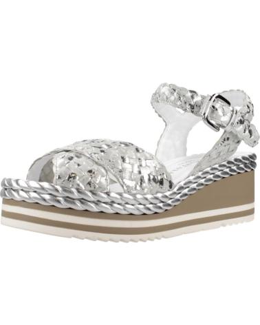 Sandali per Donna PONS QUINTANA SANDALIAS MUJER MODELO PADOVA COLOR PLATA G00