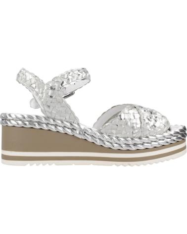 Sandali per Donna PONS QUINTANA SANDALIAS MUJER MODELO PADOVA COLOR PLATA G00