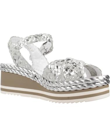 Sandali per Donna PONS QUINTANA SANDALIAS MUJER MODELO PADOVA COLOR PLATA G00