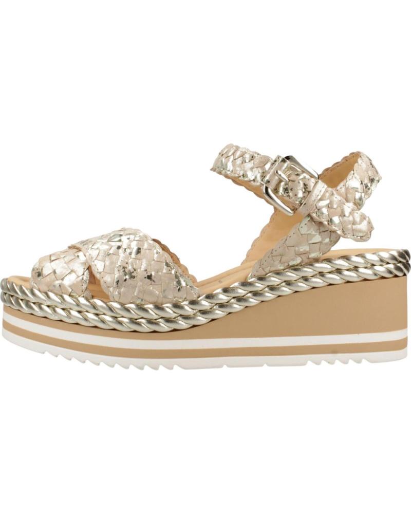 Sandali per Donna PONS QUINTANA SANDALIAS MUJER MODELO PADOVA COLOR ORO G501