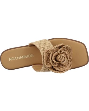 Sandálias de Mulher NOA HARMON SANDALIAS MUJER MODELO 10016N COLOR MARRON CLARO CUERO