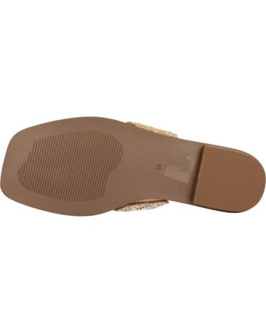 Sandálias de Mulher NOA HARMON SANDALIAS MUJER MODELO 10016N COLOR MARRON CLARO CUERO