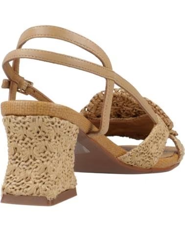 Sandálias de Mulher NOA HARMON SANDALIAS MUJER MODELO ABRIL COLOR MARRON CLARO CUERO CUERO