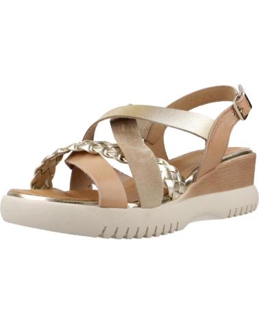 Sandales pour Femme PORRONET SANDALIAS MUJER MODELO 3155P COLOR MARRON CLARO TAUPE