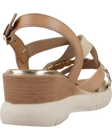 Sandales pour Femme PORRONET SANDALIAS MUJER MODELO 3155P COLOR MARRON CLARO TAUPE