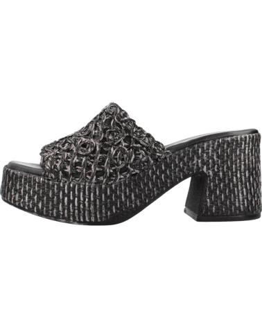 Zapatos de tacón de Mujer PORRONET ZUECOS MUJER MODELO 3172P COLOR NEGRO