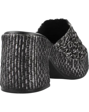 Zapatos de tacón de Mujer PORRONET ZUECOS MUJER MODELO 3172P COLOR NEGRO