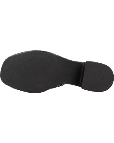 Zapatos de tacón de Mujer PORRONET ZUECOS MUJER MODELO 3172P COLOR NEGRO