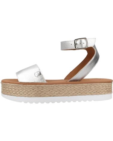 Sandali per Donna POPA ALPARGATAS MUJER MODELO KALAMIS COLOR PLATA