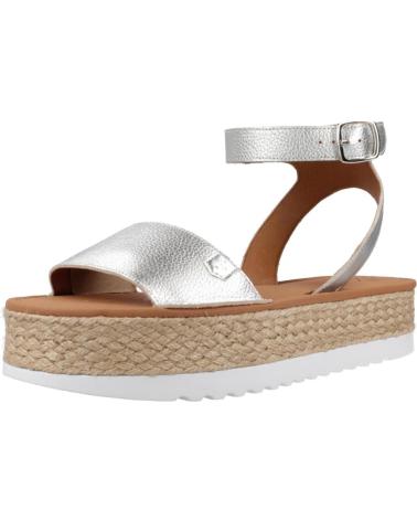 Sandali per Donna POPA ALPARGATAS MUJER MODELO KALAMIS COLOR PLATA