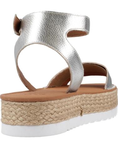 Sandali per Donna POPA ALPARGATAS MUJER MODELO KALAMIS COLOR PLATA