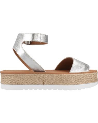 Sandali per Donna POPA ALPARGATAS MUJER MODELO KALAMIS COLOR PLATA
